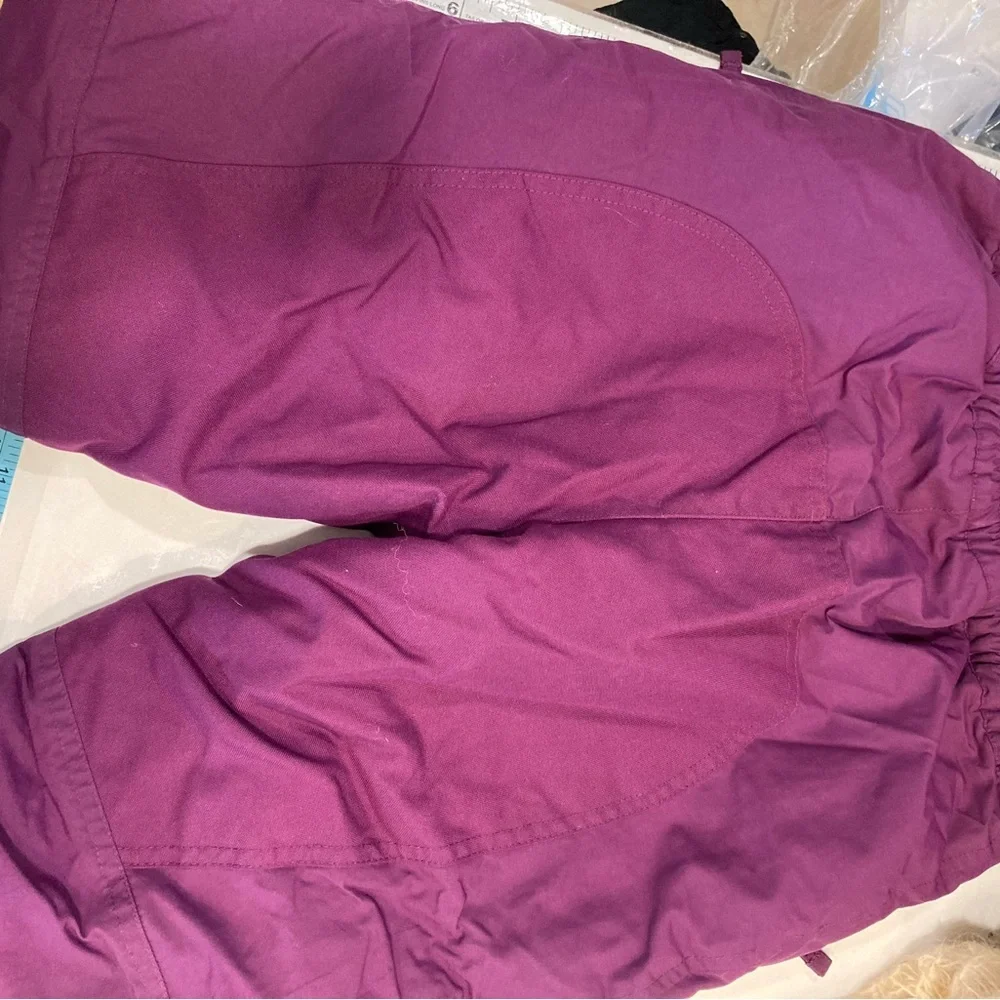 Land’s End Kids Grow-A-Longs Ski Pants The Pants Grow Along With Child Purple